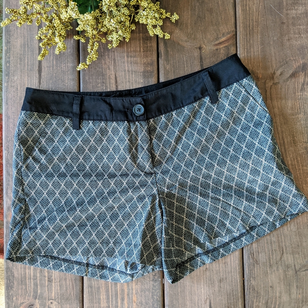 Mossimo Geometric Print Polyester Shorts